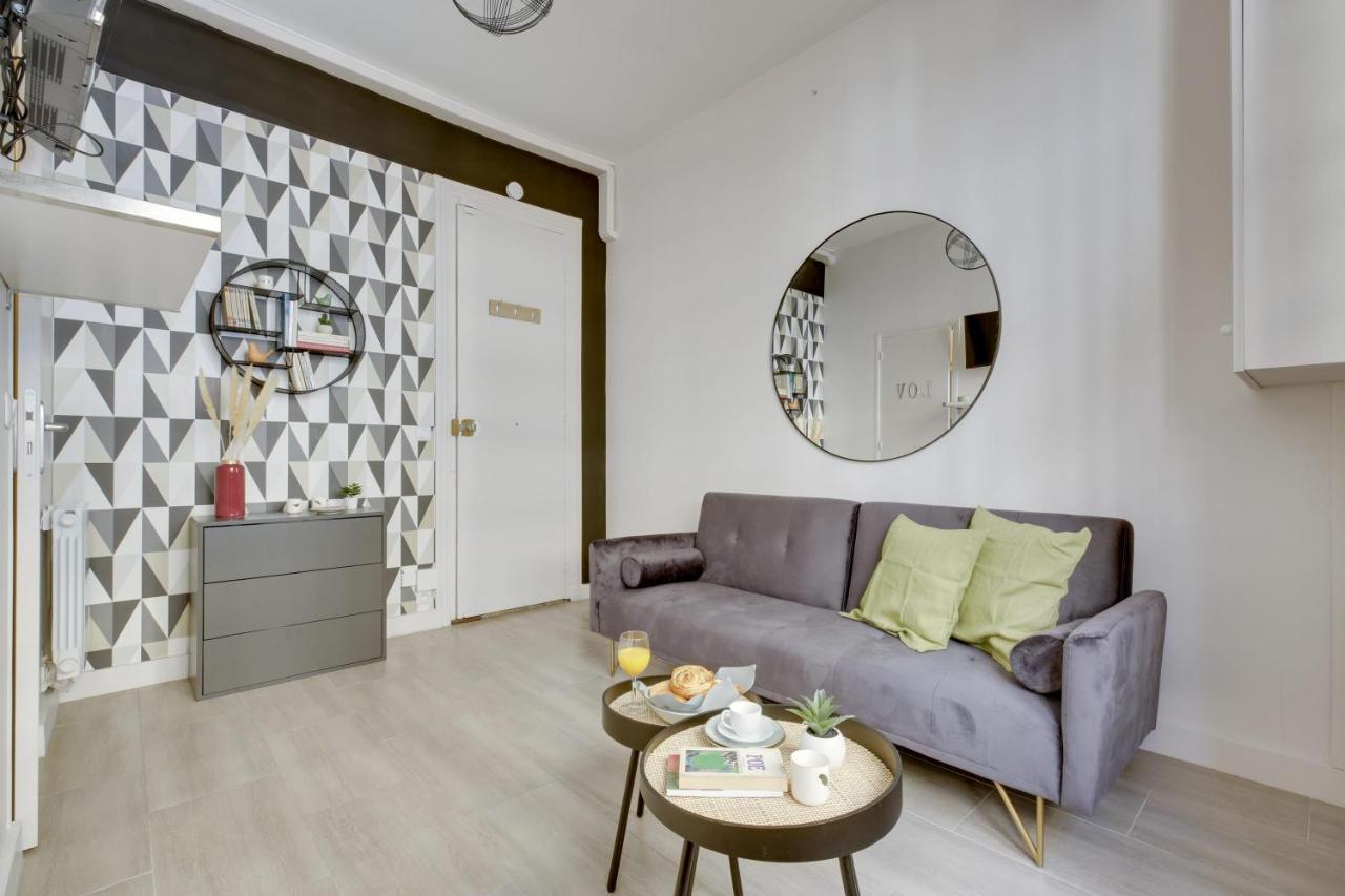 Bright Charming Modern Studio By Dreamy Canal Paris Eksteriør billede